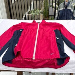 Nike Fuchsia and Dark Blue Jacket